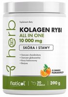 HERB KOLAGEN RYBI I i III 10000 mg 390g WŁOSY SKÓRA PAZNOKCIE STAWY MSM