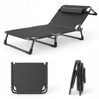 ŁÓŻKO POLOWE TURYSTYCZNE SKŁADANE LEŻANKA OGRODOWA 190x73,5x30 (I083)