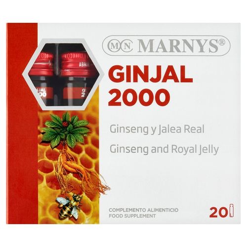 MARNYS GINJAL 2000 Żeń-Szeń i mleczko pszczele 20 fiolek na Arena.pl