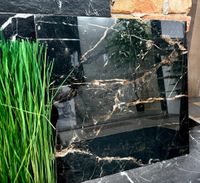 CZARNE płytki polerowane 60x60 ZŁOTA ŻYŁKA Wysoki Połysk WYPRZEDAŻ!!!