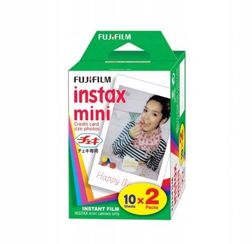 Wkłady Fujifilm Instax Mini Glossy 2 pack 20 zdjęć (40 zdjęć) na Arena.pl