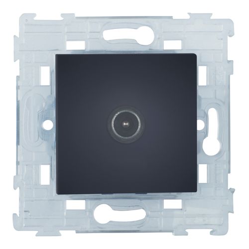 SOPIA gniazdo TV czarny mat na Arena.pl