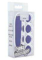 stymulator łechtaczki funky massager toyjoy fioletowy