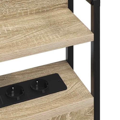 Zagłówek Ze LED Lights dąb sonoma 75 cm Materiał drewnopochodny na Arena.pl