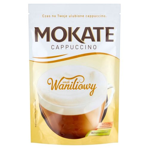 Kawa rozpuszczalna Mokate Cappuccino Waniliowa Delikatna Pianka 110g x8 na Arena.pl