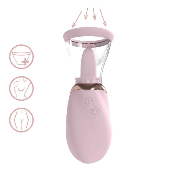 Boost - Rechargeable Vulva And Breast Pump - Pink zdjęcie 1