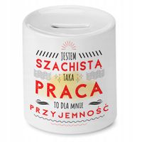 Skarbonka Dla Szachisty Na Urodziny Prezent Z Nadrukiem Ze Zdjęciem