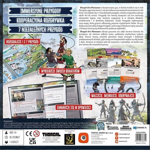 Thorgal Gra Planszowa PORTAL GAMES na Arena.pl