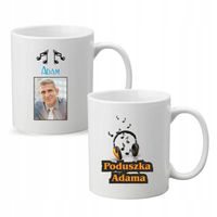 Kubek z imieniem zdjęciem PREZENT NUTY MUZYKA