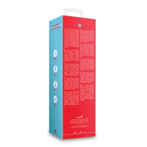 loveline brighto red - wibrujący masażer punktu g i stref zewnętrznych na Arena.pl