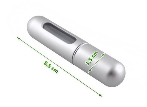 Atomizer podróżny do perfum srebrny na Arena.pl