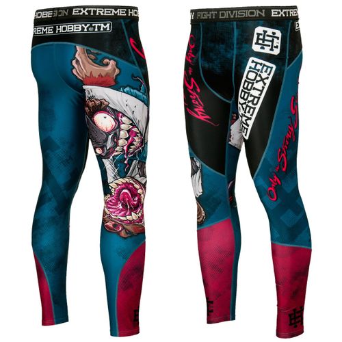 Legginsy męskie MONKEY NIEBIESKI L na Arena.pl