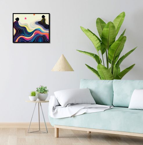 Plakat 50x40cm Wodnista Tafla na Arena.pl