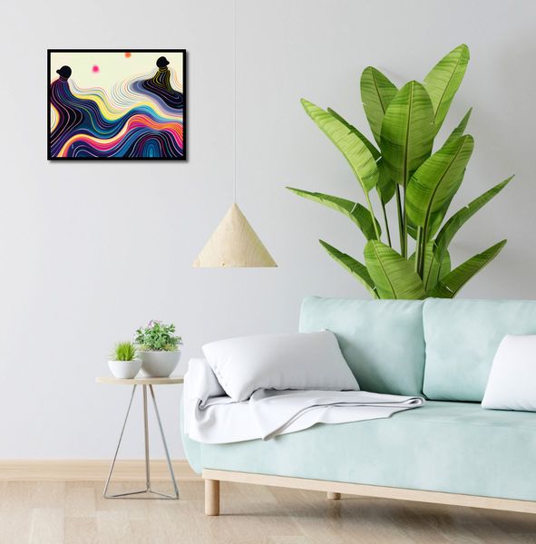 Plakat 50x40cm Wodnista Tafla zdjęcie 4