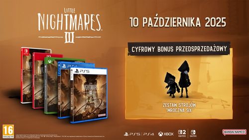 Gra Nintendo Switch 2 CENEGA Little Nightmares III na Arena.pl