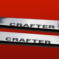 Listwa progowa VOLKSWAGEN CRAFTER MK1 Stal nierdzewna 304 połysk 2szt