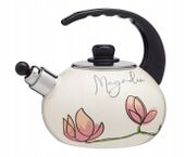 KADAX Czajnik Emaliowany 2,2L Indukcja Gaz Gwizdek