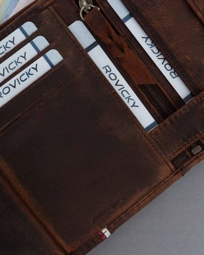 duży portfel męski z nubukowej skóry naturalnej na Arena.pl