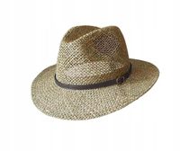 KAPELUSZ SŁOMKOWY AŻUROWY MĘSKI DAMSKI LATO LETNI 57 cm