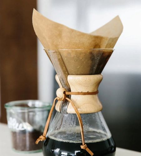 Filtry papierowe Kwadratowe do kawy Chemex 6,8,10 TZ - 100szt Brązowe na Arena.pl