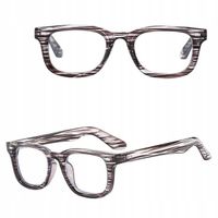 Okulary Zerówki do KOMPUTERA TV Smartfon BLUE LIGHT Zebra STYLION Unisex