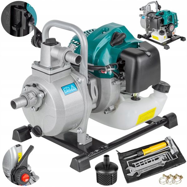 MOTOPOMPA POMPA SPALINOWA DO WODY 800L/MIN 1" zdjęcie 2