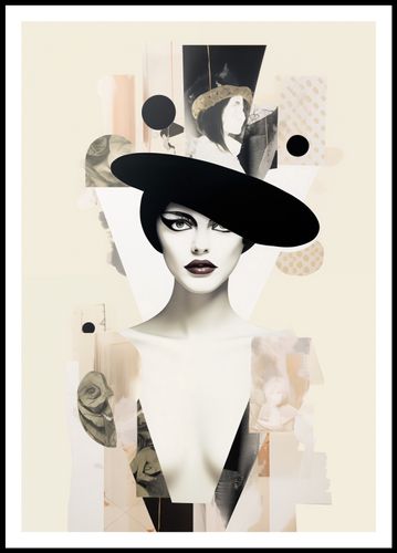 Plakat 68x98cm Portret en Décalage na Arena.pl
