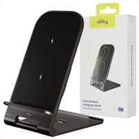 Allity ładowarka indukcyjna 2w1 bezprzewodowa składana stojak na telefon