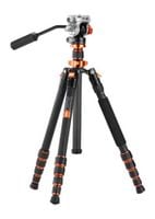 Statyw video K&F Concept O255C4 z głowicą FH-03