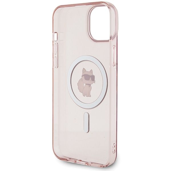 Etui Karl Lagerfeld do iPhone 15 Plus, iPhone 14 Plus, Różowy, MagSafe zdjęcie 7