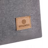 Betlewski Torba na drugie śniadanie stylowa wygodna suwak torebka obiadowa