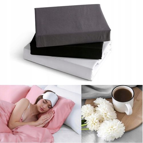 Prześcieradło 100% Bawełna CZESANA 240x220 + 30cm z GUMKĄ na wysoki na Arena.pl