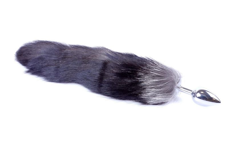 Plug-Fox Tail- Black Xxl zdjęcie 2