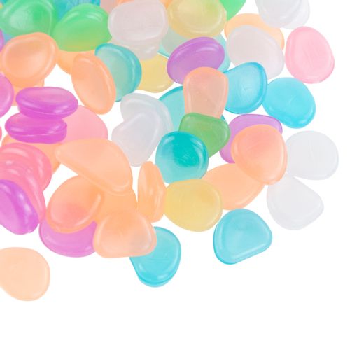 KAMIENIE ŚWIECĄCE FLUORESCENCYJNE KAMYKI 100SZT na Arena.pl