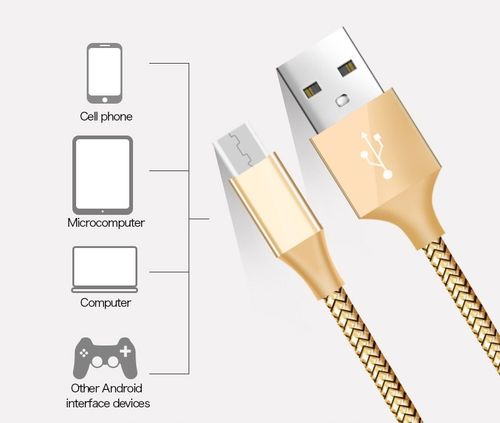 Kabel Micro USB 3m Samsung Ładowarka Nylon na Arena.pl