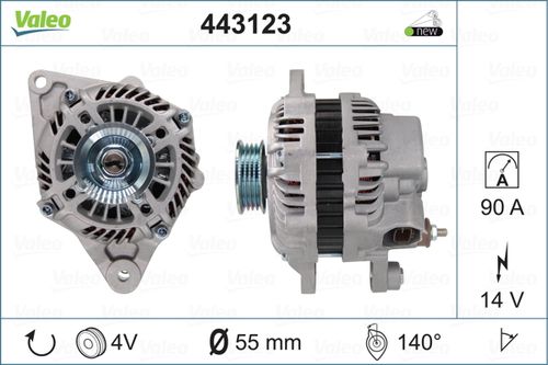 Alternator VALEO 443123 na Arena.pl