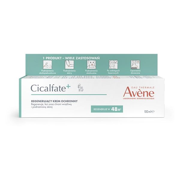AVENE CICALFATE+ Krem regenerujący ochronny 100 ml zdjęcie 2