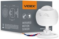 2 x Czujnik ruchu i światła na podczerwień 1200W IP20 max. 2000Lx Zasięg 8m
