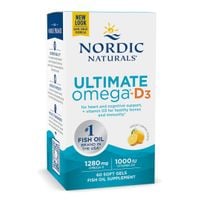 NORDIC NATURALS Ultimate Omega-D3 (60 kaps.)
