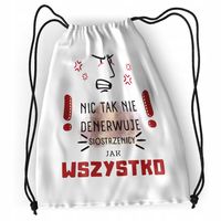 Plecak Dla Siostrzenicy Sportowy Szkolny Worek Z Nadrukiem Ze Zdjęciem