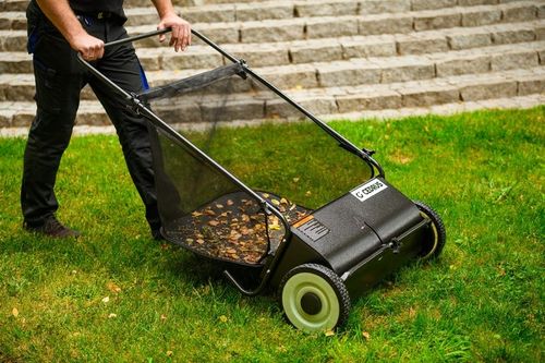 CEDRUS SP31110 ZBIERACZ ZAMIATARKA DO TRAWY LIŚCI Z KOSZEM 66cm na Arena.pl