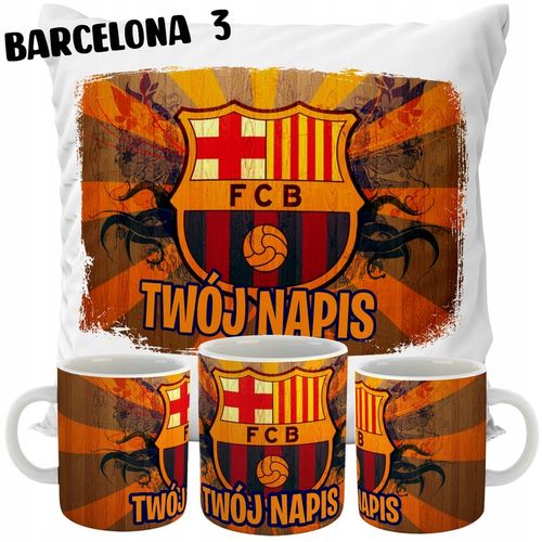 ZESTAW KUBEK + PODUSZKA FC BARCELONA DLA KIBICA na Arena.pl