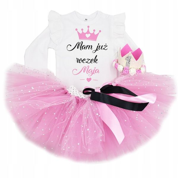 Komplet MAM JUŻ ROCZEK 98 falbanka zdjęcie 1
