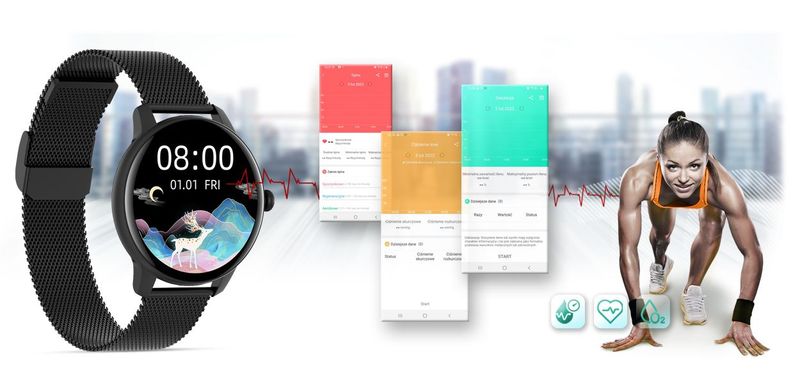 Zegarek SMARTWATCH G.ROSSI SW020-2 zdjęcie 13