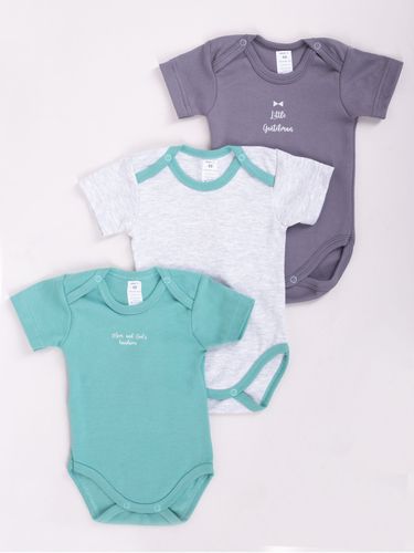 Body chłopięce z krótkim rękawem napisy 3PAK 62 YOCLUB na Arena.pl