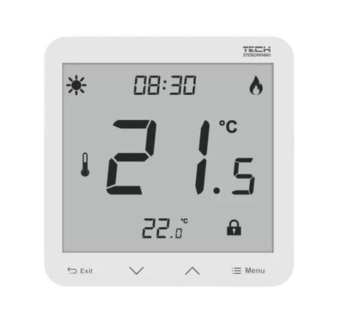 STEROWNIK REGULATOR POKOJOWY PROGRAMATOR ST-297z v3 PRZEWODOWY 230V BIAŁY na Arena.pl
