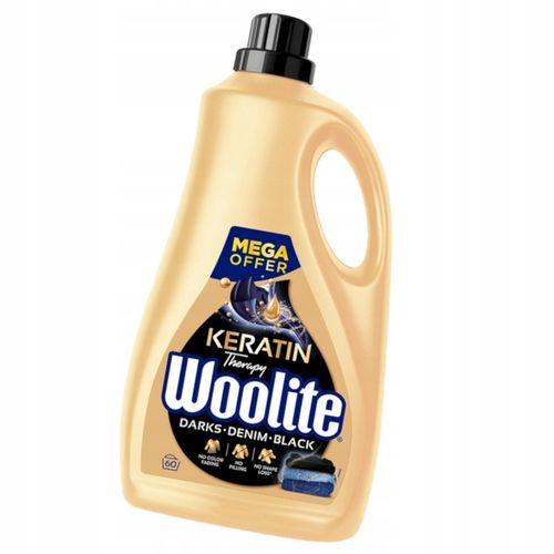 Płyn do prania WOOLITE Keratin Therapy Black 60 prań 3,6 l na Arena.pl
