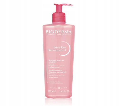 Bioderma Sensibio Gel Moussant Łagodzący Żel Micelarny Do Twarzy 500ml na Arena.pl