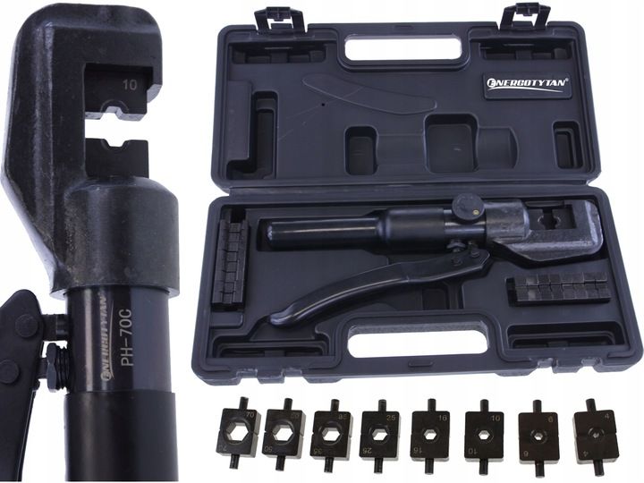 PRASKA HYDRAULICZNA ZACISKARKA DO KABLI 4-70 PH70C ENERGOTYTAN POLSKA zdjęcie 1