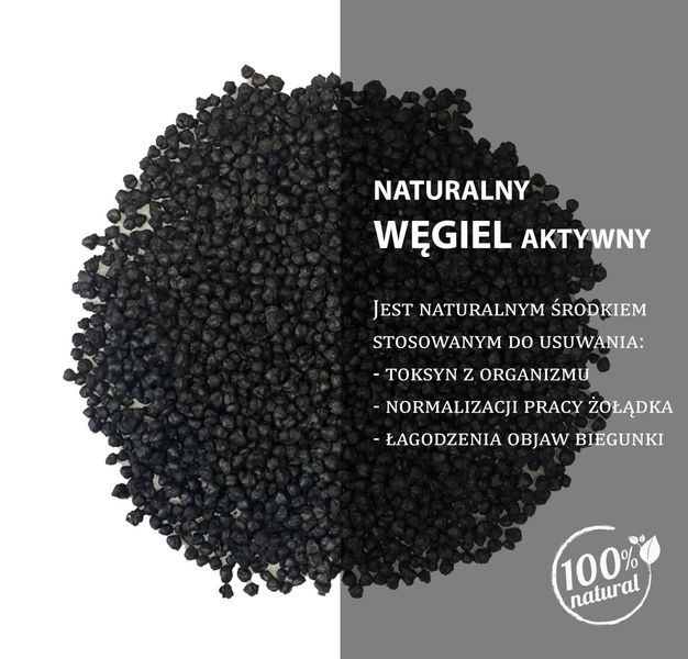 Naturalny węgiel aktywny zdjęcie 1